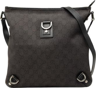 Gucci Pre-owned Gucci GG Denim Abbey D Ring Crossbody Unisex M3BP369990OVX5VQ