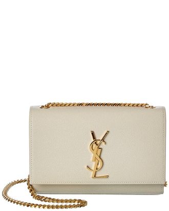 Saint Laurent Kate Monogram Small Leather Wallet On Chain