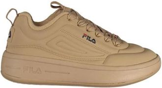 Fila Polyester Athletic Sneakers - Dames - Sneakers - Bruin - 36 EU - Polyester - Schoenen