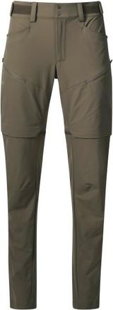 Bergans Convertible Zip-Off Softshell Pants Zip-Off-Hose f&uuml;r Damen | braun
