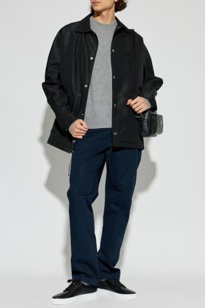 Givenchy Trousers With Logo, Mens, Navy Blue