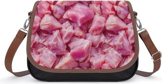 Generic Chicken Meat Fashion Womens Crossbody Bags Novelty Handbag Shoulder Bag Purse