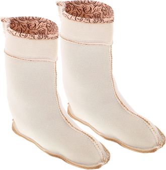 Yardwe Insulated Warm Boot Liners for Rain Boots Removable Thermal Sock Inserts for Winter Snowboarding Hiking Outdoor Work Moisture-Resistant and Labor Prot