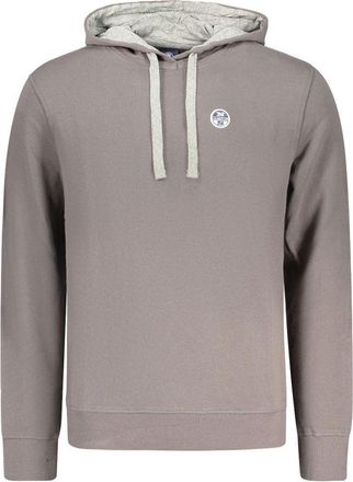 North Sails Gray Cotton Mens Mens Hoodie