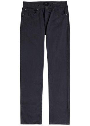 7 For All Mankind The Straight Jeans - Navy - 38 (W38 / Xxl)