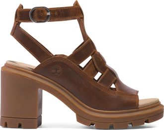 Timberland Womens Allington Heights Fisherman Sandal - Brown Leather - Size UK 7.5