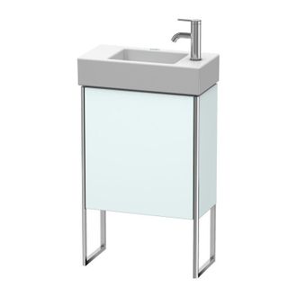 Duravit Duravit Xsquare Vanity Unit Vertical 48.4x24.0 Cm, 1 Puerta, Colgado A La Derecha, 1 Estante De Vidrio, Para El Lavabo Vero Air 072450, Color (frente/