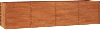 vidaXL Arriate Oxidado De Acero Corten 320x80x77 Cm Vidaxl