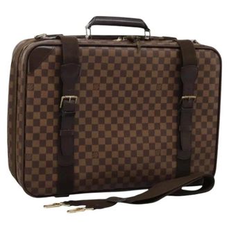 Louis Vuitton Pre-owned Trunk Weekend Bag - - Pre-owned - Donna - Marrone - ONE SIZE
