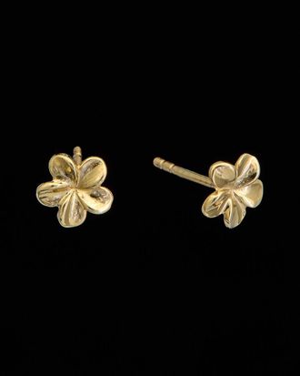 Italian Gold, Inc 14K Petite Flower Studs