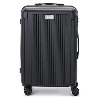 Andrew Marc Lotus Upright Suitcase in Black at Nordstrom
