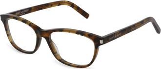 Saint Laurent Eyewear Occhiali squadrati - Marrone