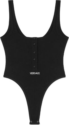 Versace Body a coste con logo - Nero