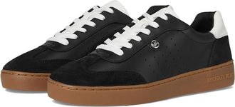 Michael Kors Scotty Lace Up Womens Shoes Black 1 : 7.5 M, Leather