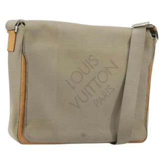 Louis Vuitton Pre-owned Damier Geant Canvas Shoulder Bag - Dames - Pre-owned - Beige - Maat: ONE Size Leer
