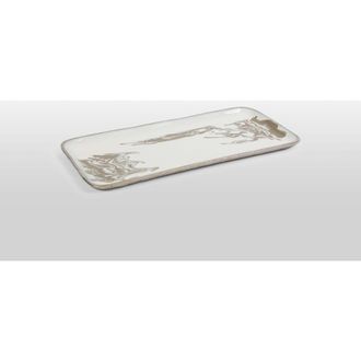 Lunares Dansbury Rectangle Tray in Silver at Nordstrom, Size Small