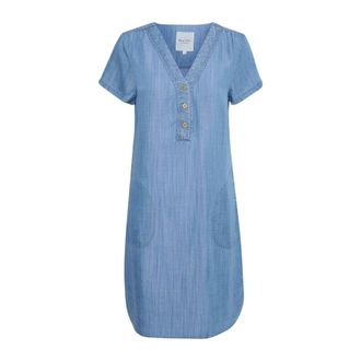 Part Two Kaminas Jurk - Dames - Jurken - Blauw - Maat: XS Denim