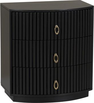 Linon Ciarra 3-Drawer Nightstand