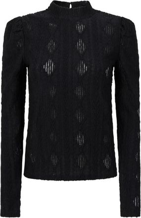 Aaiko Dames, Tops, Zwart, Maat: M