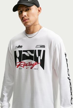 Nike Mens Nike Sportswear Long-Sleeve T-Shirt in White | IM3781-100