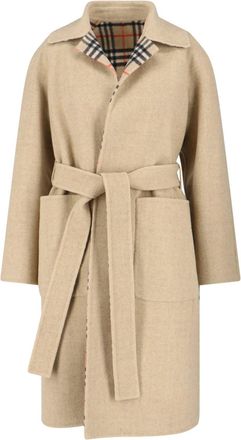 Burberry Cappotto Reversibile In Lana
