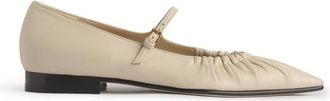 Neil J. Rodgers Ruche Mary Jane in Bone at Nordstrom, Size 35.5