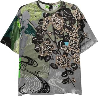 JNBY T-shirt a fiori - Grigio