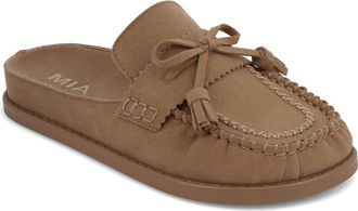 Mia Nesha Tassel Mule in Tan at Nordstrom Rack, Size 6.5
