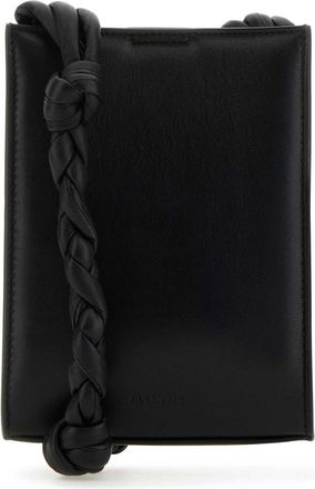 Jil Sander Black Tangle Mini Crossbody Bag