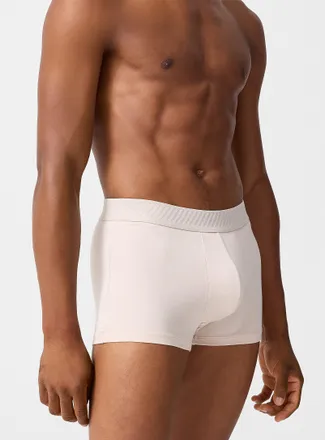 Le 31 Mens 3 neutral-hued stretch trunk TENCEL TM modal organic cotton