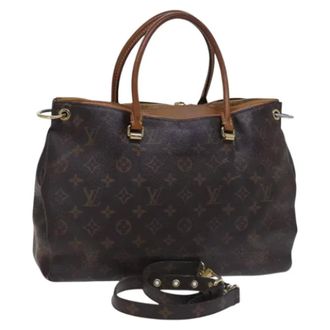 Louis Vuitton Tweedehands Canvas handtassen - Dames - Pre-owned - Bruin - Maat: ONE Size