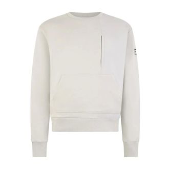 Herno Sweatshirts, male, Gray, Size: 2XL Panelled-Design Sweatshirt