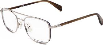 Rag & Bone Rag & Bone Mens 54mm Ruthenium Opticals
