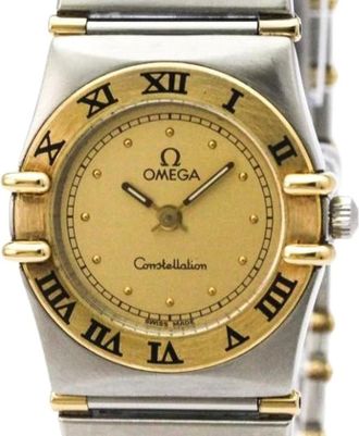 Omega Pre-owned Watches, female, Yellow, Size: ONE SIZE Pre-owned Constellation 795.1080 Wristwatch