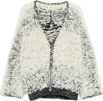 Khaite Jack Cardigan - Dames - Vesten - Wit - XS - Truien & Vesten