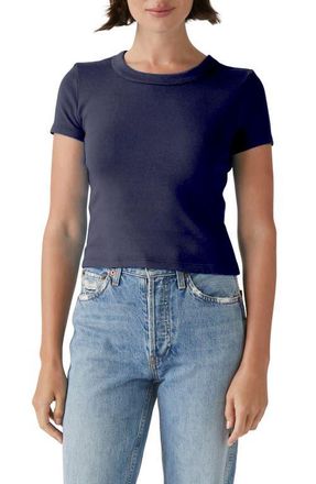 Michael Stars Mimi Crop T-Shirt in Nocturnal at Nordstrom