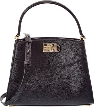 Ferragamo New Ferragamo Studio Xs Leather Box Bag