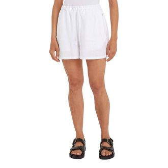 Tommy Hilfiger Short in linnen, elastische taille