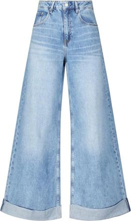 AG - Adriano Goldschmied Jeans, Dames, Blauw, W25, Wijde Pijp Jeans Tokyo