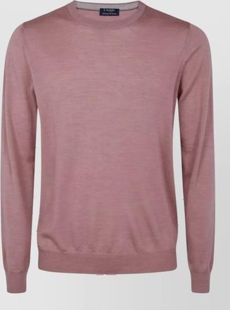 Barba wool crew neck jumper