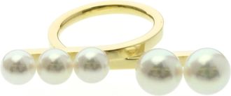 Tasaki yellow (18K) Band Ring (Pre-Owned)
