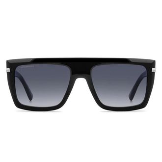 Dsquared2 Sunglasses Icon 0177/S 807 Black/Blue Gradient Men