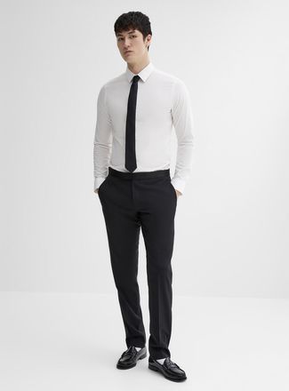 Jack Victor Mens Phoenix pure wool tuxedo pant