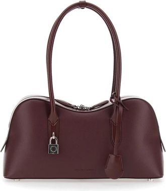 Stella McCartney Ryder Shoulder Bag - Dames - Schoudertassen - Rood - ONE Size - Leer - Tassen