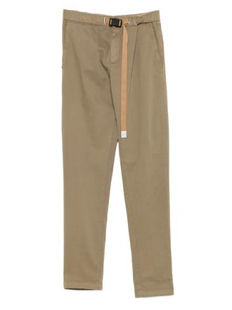 White Sand Robert belted trousers - Brown