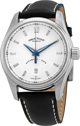 Armand Nicolet MH2 Automatic Silver Dial Mens Watch A640A-AG-P140NR2