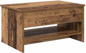 vidaXL Mesa de Café Madera envejecida 80 x 50,5 x 41,5 cm vidaXL