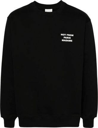 Dr&ocirc;le de Monsieur Hombre, Sudaderas, Negro, Talla: M