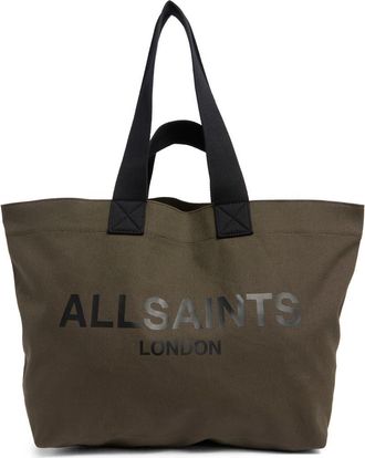 AllSaints Acari Tote Bag in Olive Green at Nordstrom Rack
