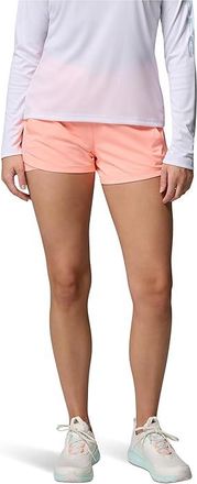 Columbia PFG Castbacktm Shorts Womens Shorts Tiki Pink/Cirrus Grey : 2XL 4, Elastane/Polyester